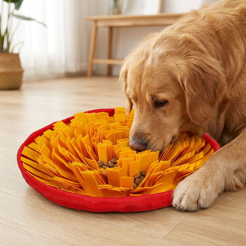 Tappetino Snuffle Antifame per Cani, Pasti Lenti e Cane Sereno